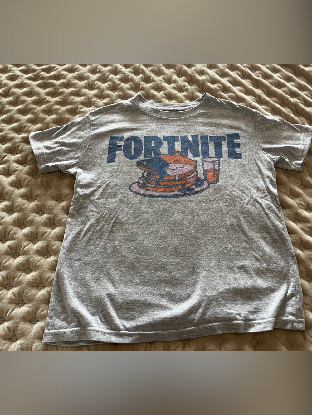 Gray Kids Graphic Tee